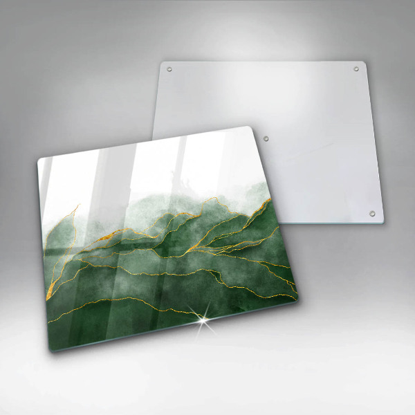 Sklenená doska na krájanie Abstraktná príroda