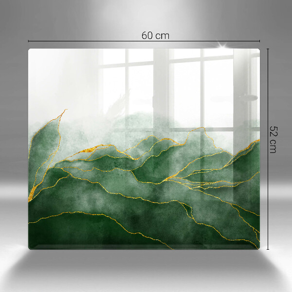 Sklenená doska na krájanie Abstraktná príroda