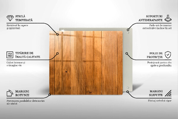 Sklenená doska na krájanie Drevené dosky