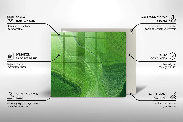 Sklenená doska na krájanie Abstraktná textúra