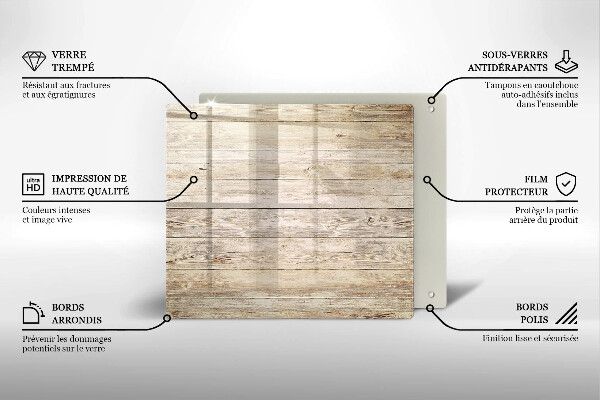 Sklenená doska na krájanie Drevené dosky