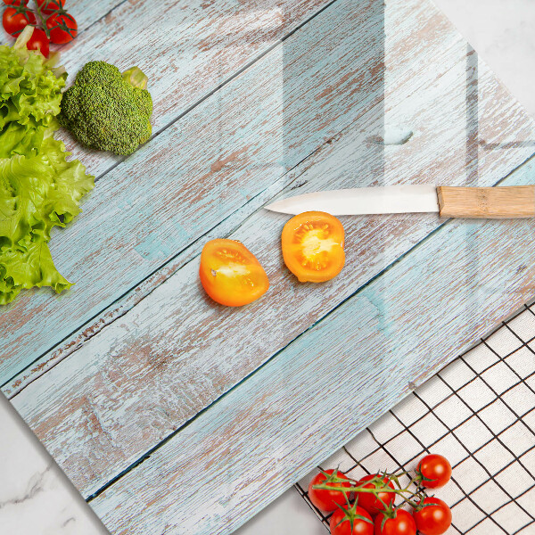 Sklenená doska na krájanie Staré vintage dosky