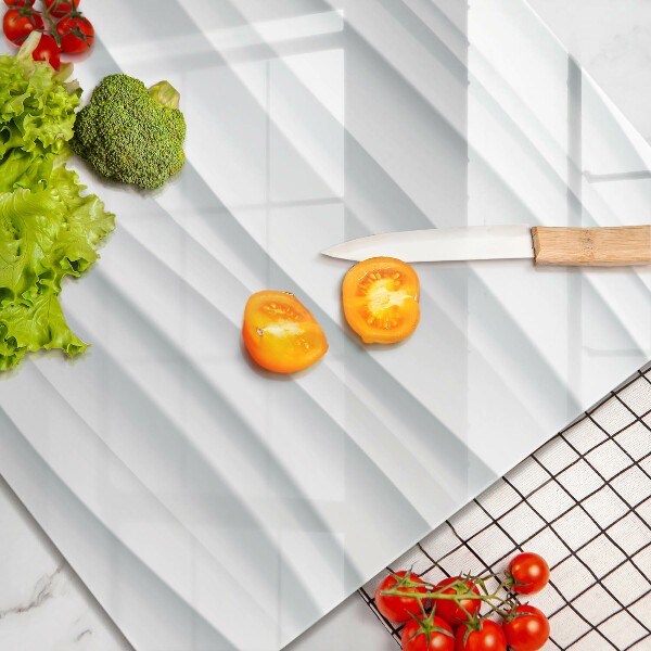 Sklenená doska na krájanie Moderná štruktúra