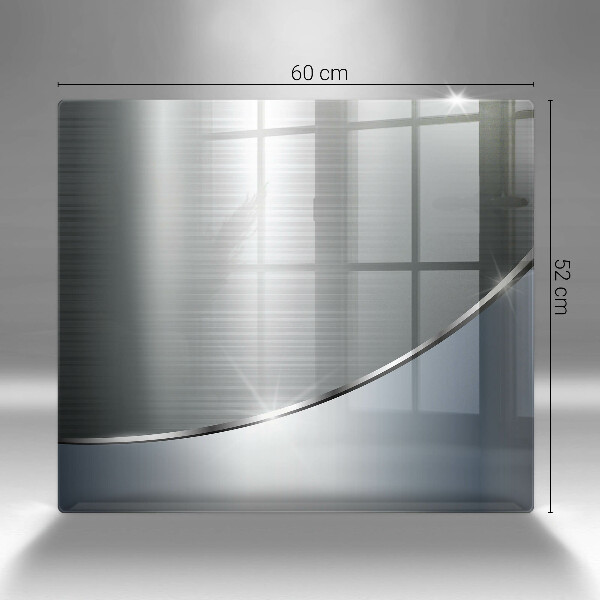 Sklenená doska na krájanie Kovový abstraktný vzor