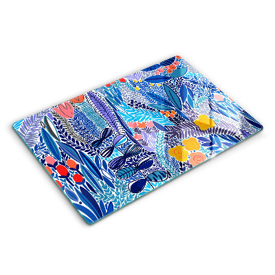 Kuchynská doska zo skla Maľovaná lúka