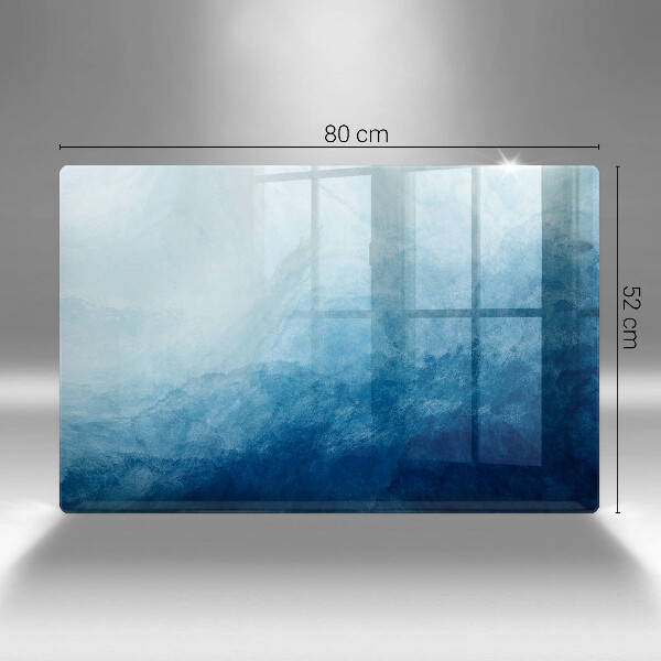 Kuchynská doska zo skla abstraktné pozadie