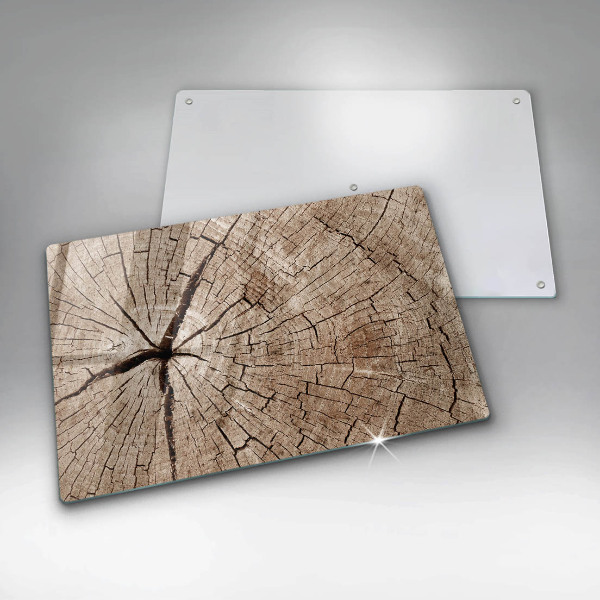 Kuchynská doska zo skla Prierez stromom