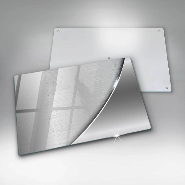 Kuchynská doska zo skla Kovové tvary