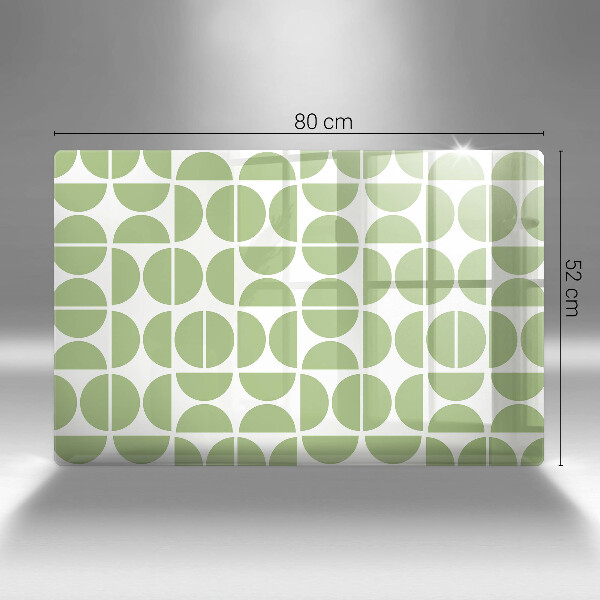 Kuchynská doska zo skla Vzor boho tvarov