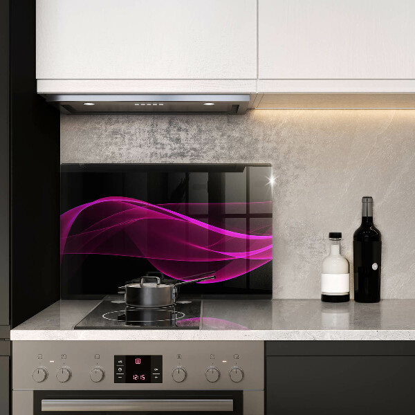 Kuchynská doska zo skla Ružová abstrakcia