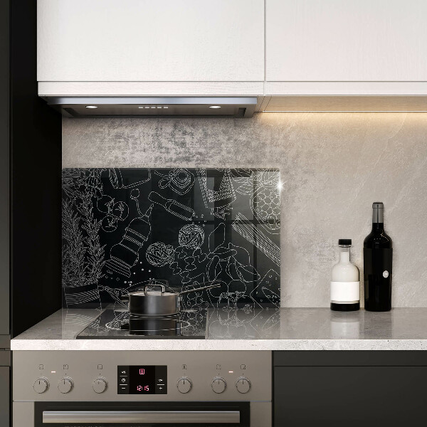 Kuchynská doska zo skla Kuchynské doplnky