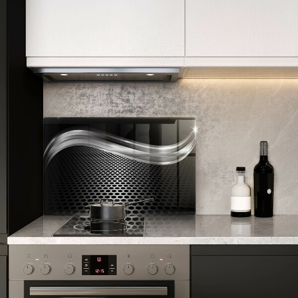 Kuchynská doska zo skla Kovová konštrukcia