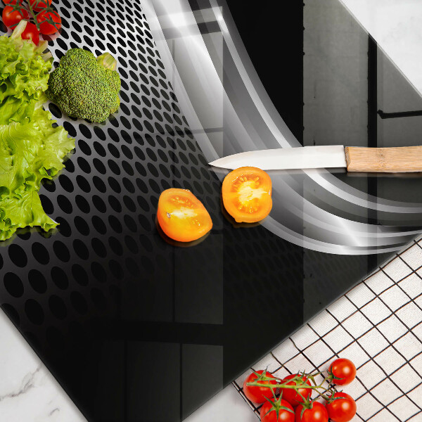 Kuchynská doska zo skla Kovová konštrukcia