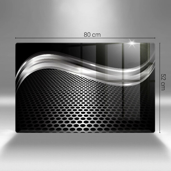 Kuchynská doska zo skla Kovová konštrukcia