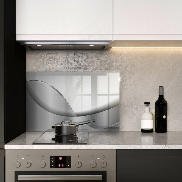 Kuchynská doska zo skla Dizajn abstraktných línií