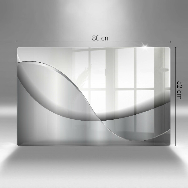 Kuchynská doska zo skla Dizajn abstraktných línií