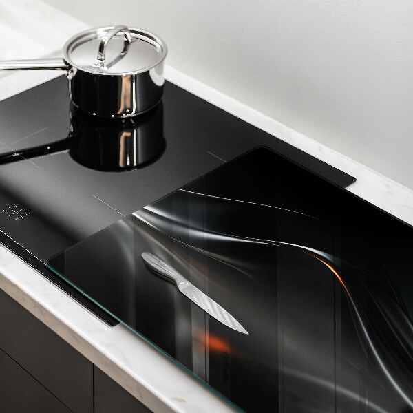 Kuchynská doska zo skla Abstraktný 3D dizajn