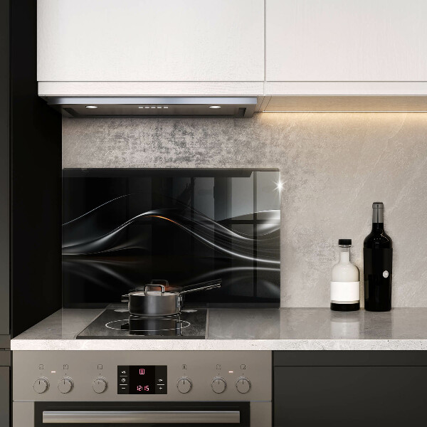 Kuchynská doska zo skla Abstraktný 3D dizajn