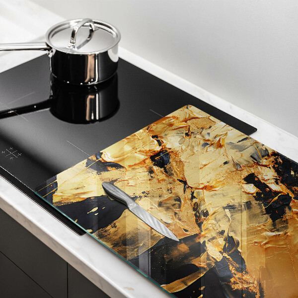 Kuchynská doska zo skla Elegantná textúra laku