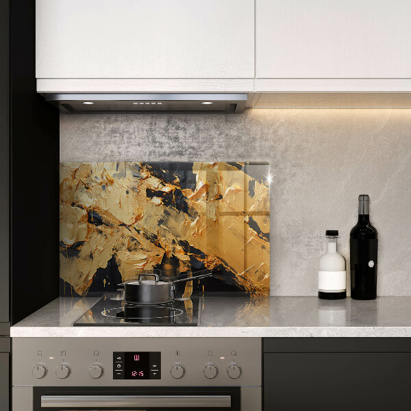 Kuchynská doska zo skla Elegantná textúra laku