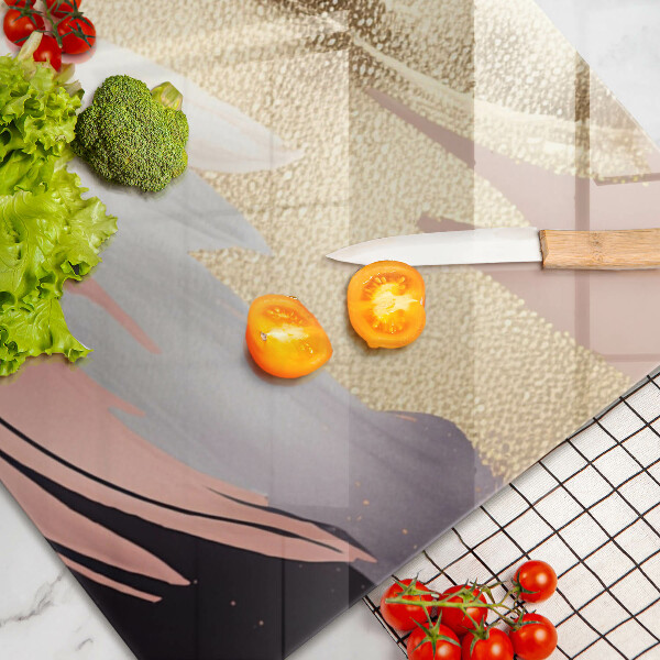 Kuchynská doska zo skla Pastelové škvrny