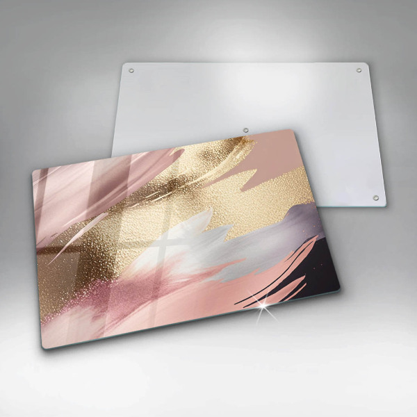 Kuchynská doska zo skla Pastelové škvrny