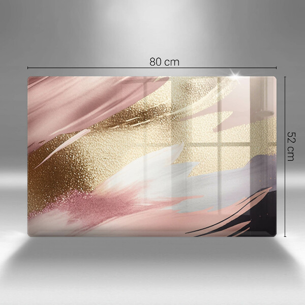 Kuchynská doska zo skla Pastelové škvrny