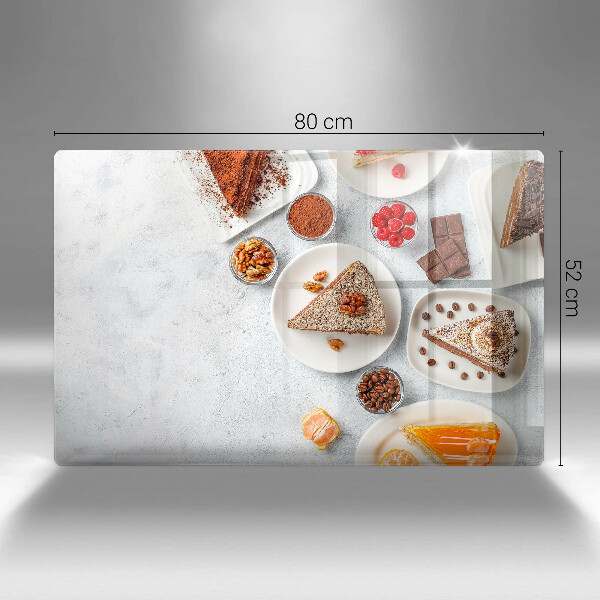 Kuchynská doska zo skla Sladkosť koláča