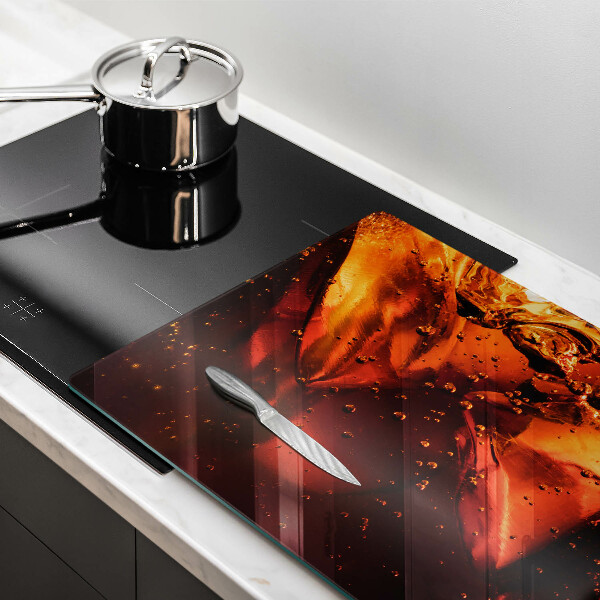 Kuchynská doska zo skla Kolový nápoj s ľadom