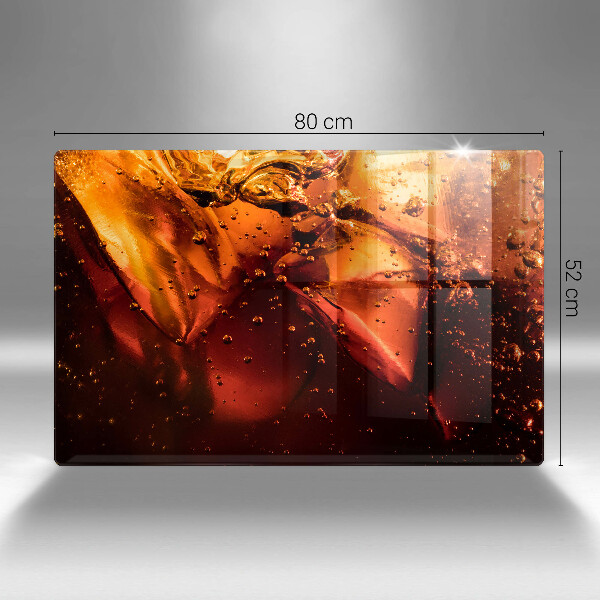 Kuchynská doska zo skla Kolový nápoj s ľadom