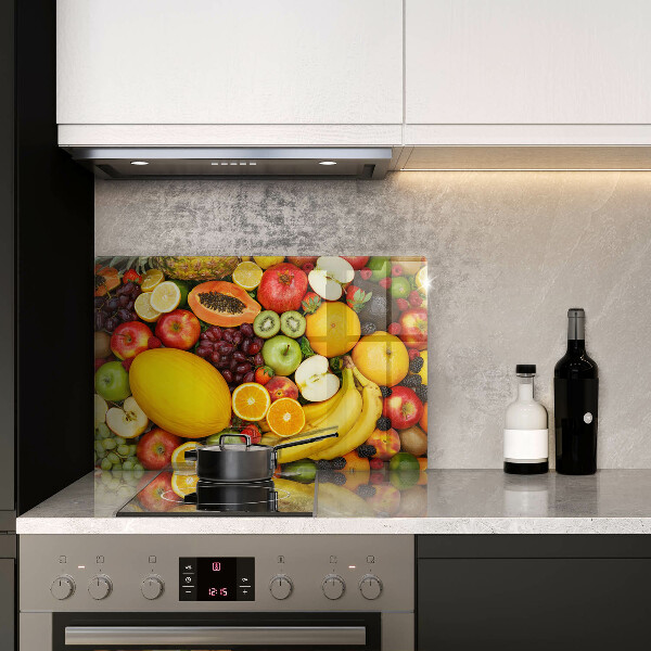 Kuchynská doska zo skla Zber ovocia