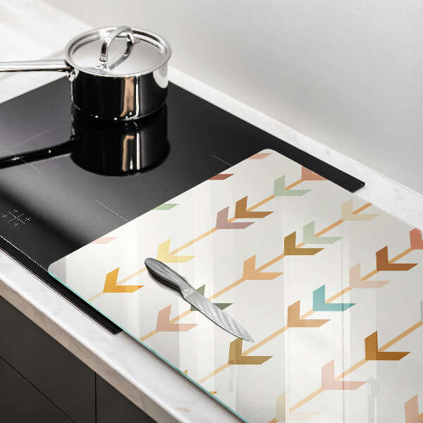 Kuchynská doska zo skla Geometrické prvky