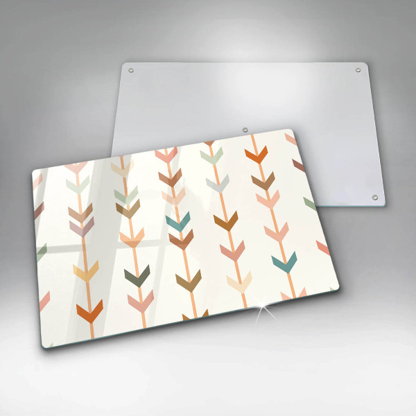 Kuchynská doska zo skla Geometrické prvky