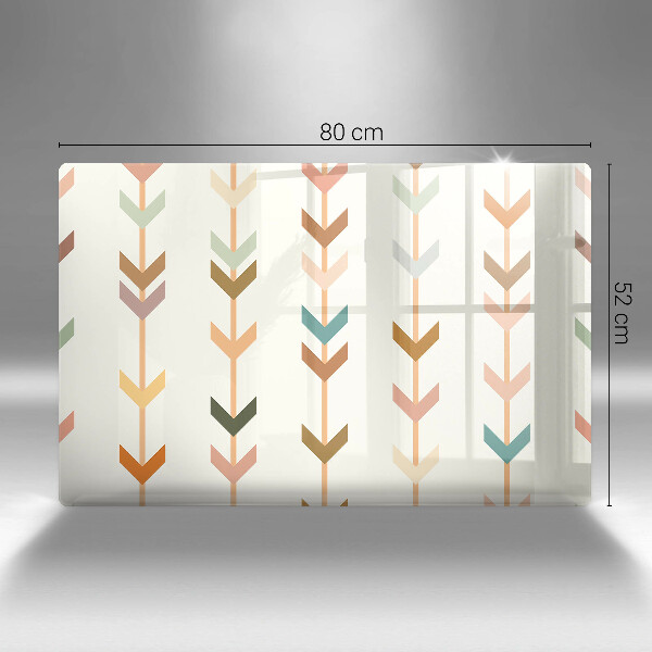 Kuchynská doska zo skla Geometrické prvky