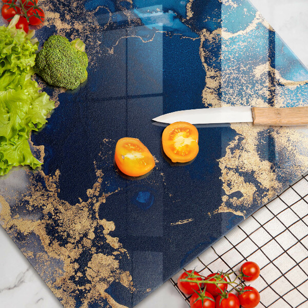 Kuchynská doska zo skla Mramorová abstrakcia