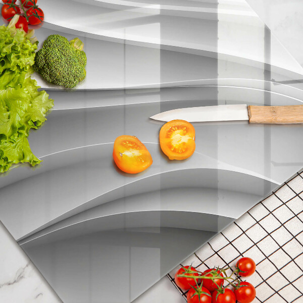 Kuchynská doska zo skla Geometrické čiary