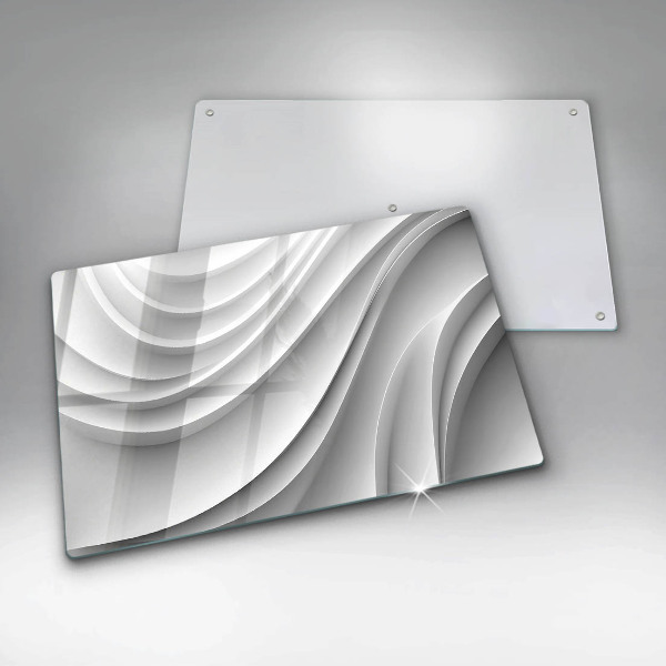 Kuchynská doska zo skla Geometrické čiary