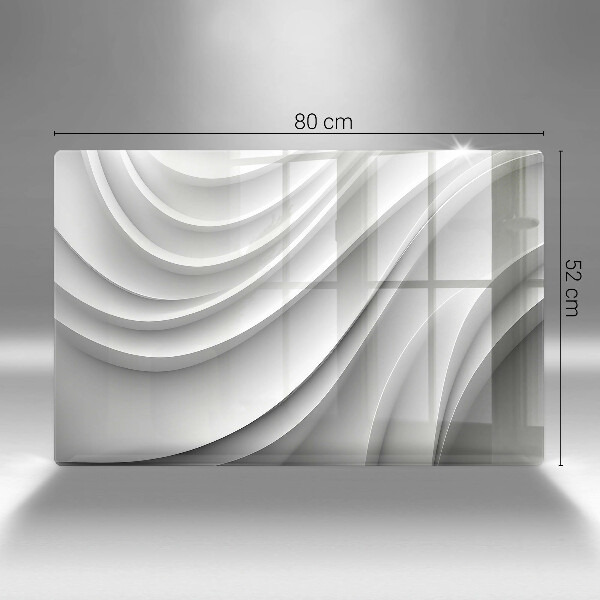 Kuchynská doska zo skla Geometrické čiary