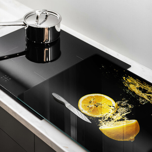 Kuchynská doska zo skla Šťavnaté citrónové ovocie