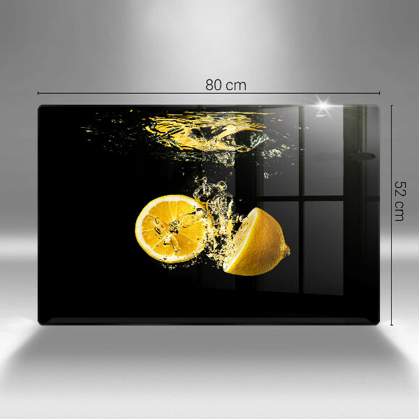Kuchynská doska zo skla Šťavnaté citrónové ovocie
