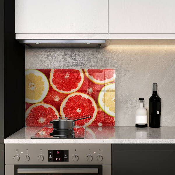Kuchynská doska zo skla Plátky grapefruitu
