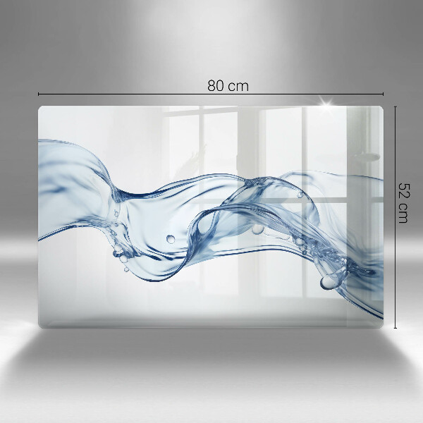 Kuchynská doska zo skla Krištáľová voda