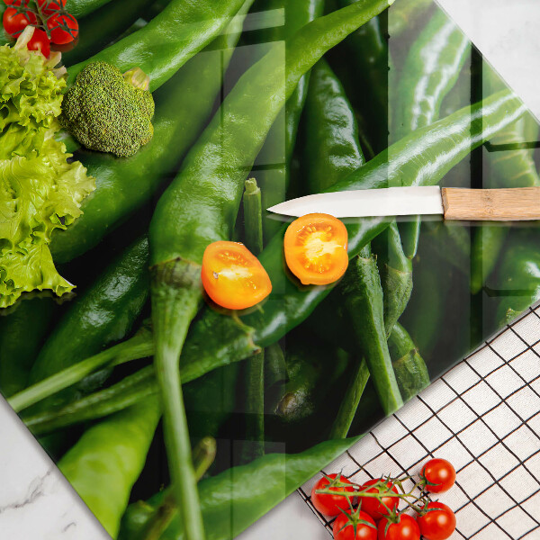 Kuchynská doska zo skla Hrachové struky