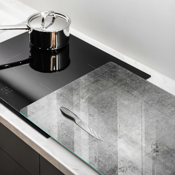 Kuchynská doska zo skla Betónová textúra
