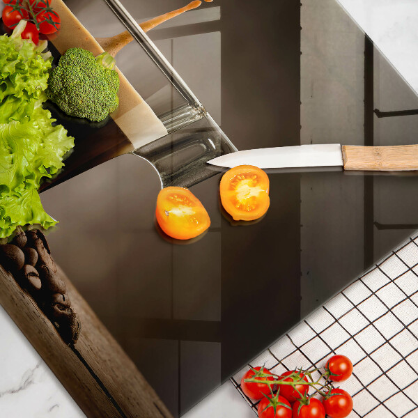 Kuchynská doska zo skla Sklo a kávové zrná