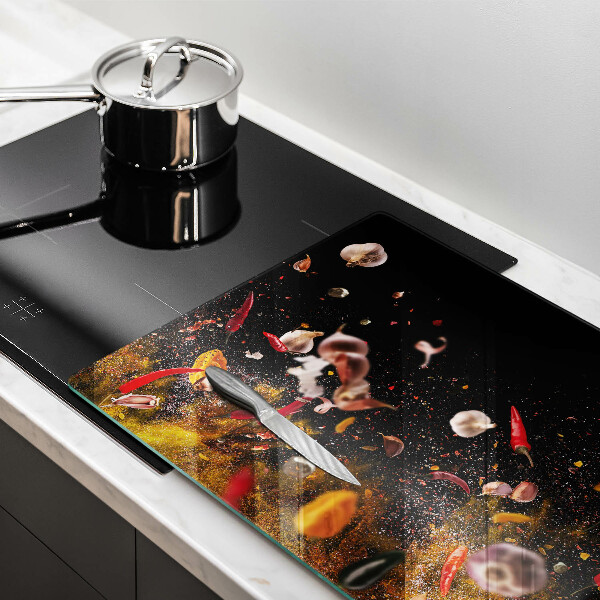 Kuchynská doska zo skla Horúce korenie
