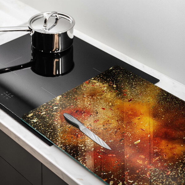 Kuchynská doska zo skla Farebné korenie