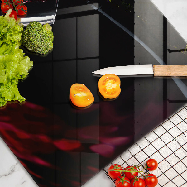 Kuchynská doska zo skla Pohárik červeného vína