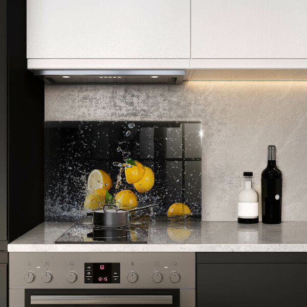 Kuchynská doska zo skla Šťavnaté citrónové ovocie