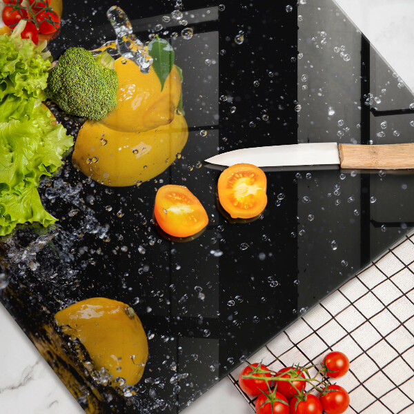 Kuchynská doska zo skla Šťavnaté citrónové ovocie